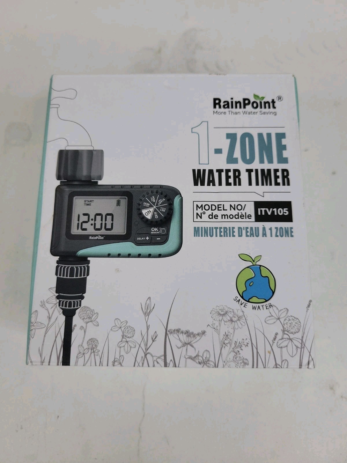 Rainpoint 1 Zone Water Timer ITV105 Water Saving