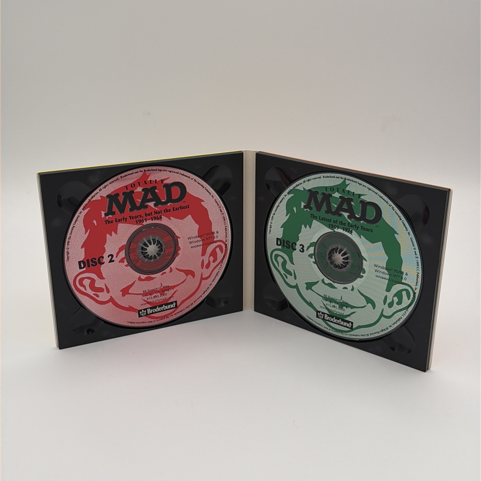 Totally MAD CD-ROM 1952 - 1998, 7 CD-Rom Collection Untested