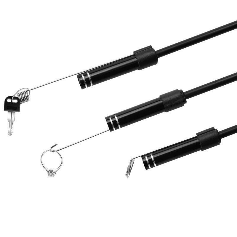 3in1 USB Type-C 5.5mm Endoscope Borescope Inspection HD Camera For Android PC