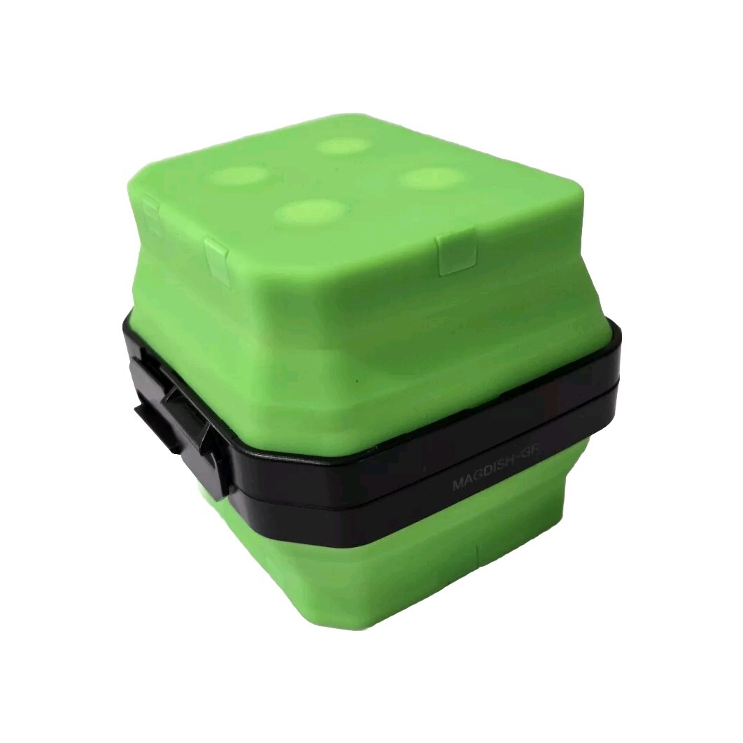 Snap On Tools magnetic tray collapsible tools GREEN screws holder lockable NEW!!