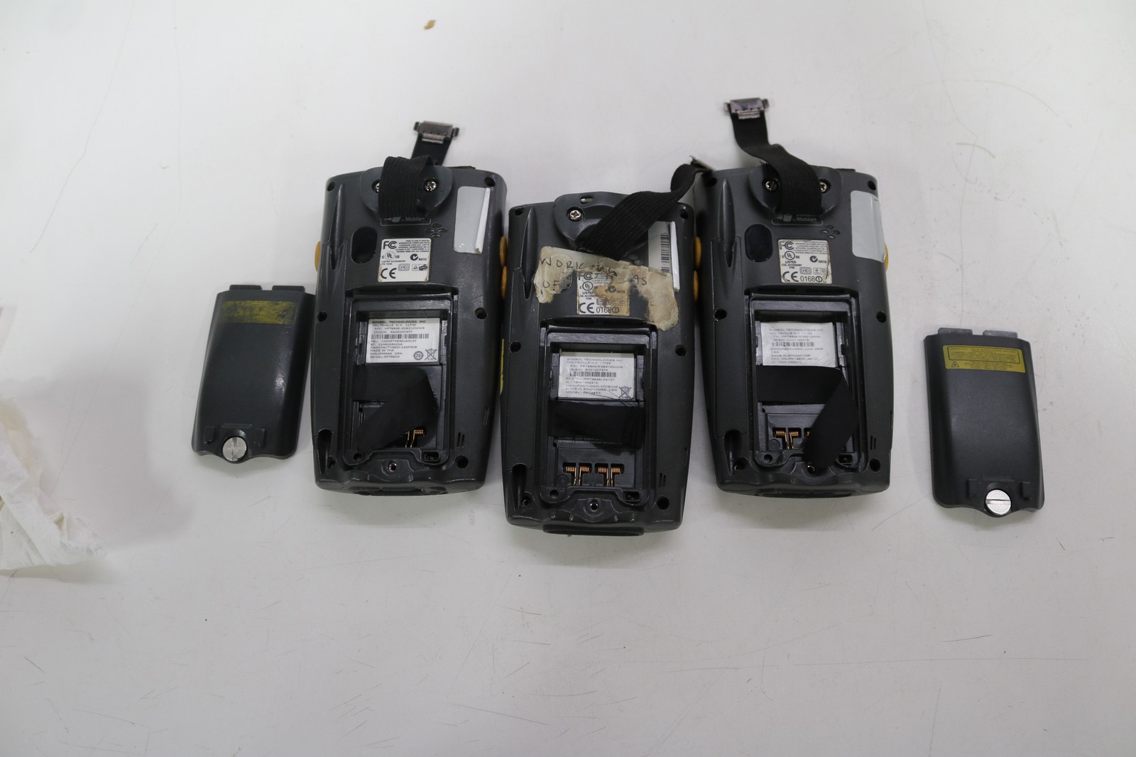 3x Lot Symbol PPT8846 Handheld Scanner UNTESTED Unknown AS-IS