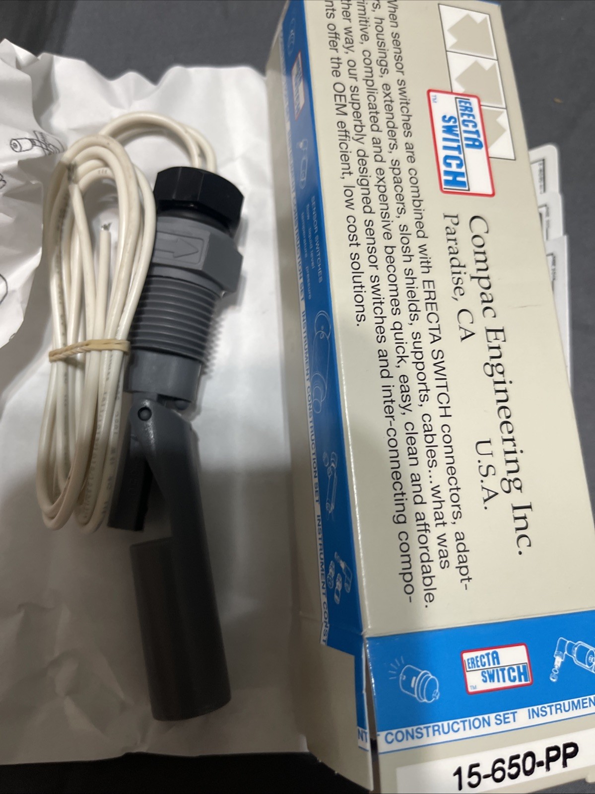 ELECTRA SWITCH 15-650-PP / 15650PP (NEW IN BOX)