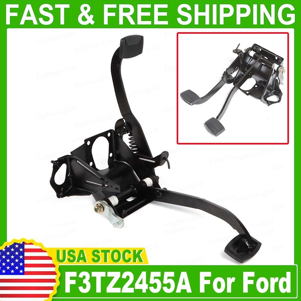 For 92-97 Ford F150/F250/F350/Bronco Manual Brake Clutch Pedal Assy F3TZ-2455-A