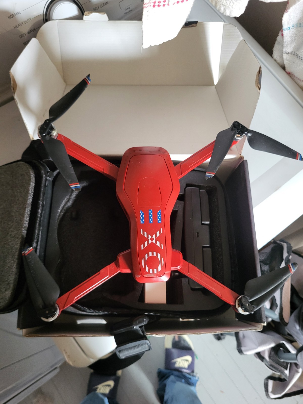 EXO X7 Ranger GPS Smart Drone Kit w/ Carrying Case and Accessories