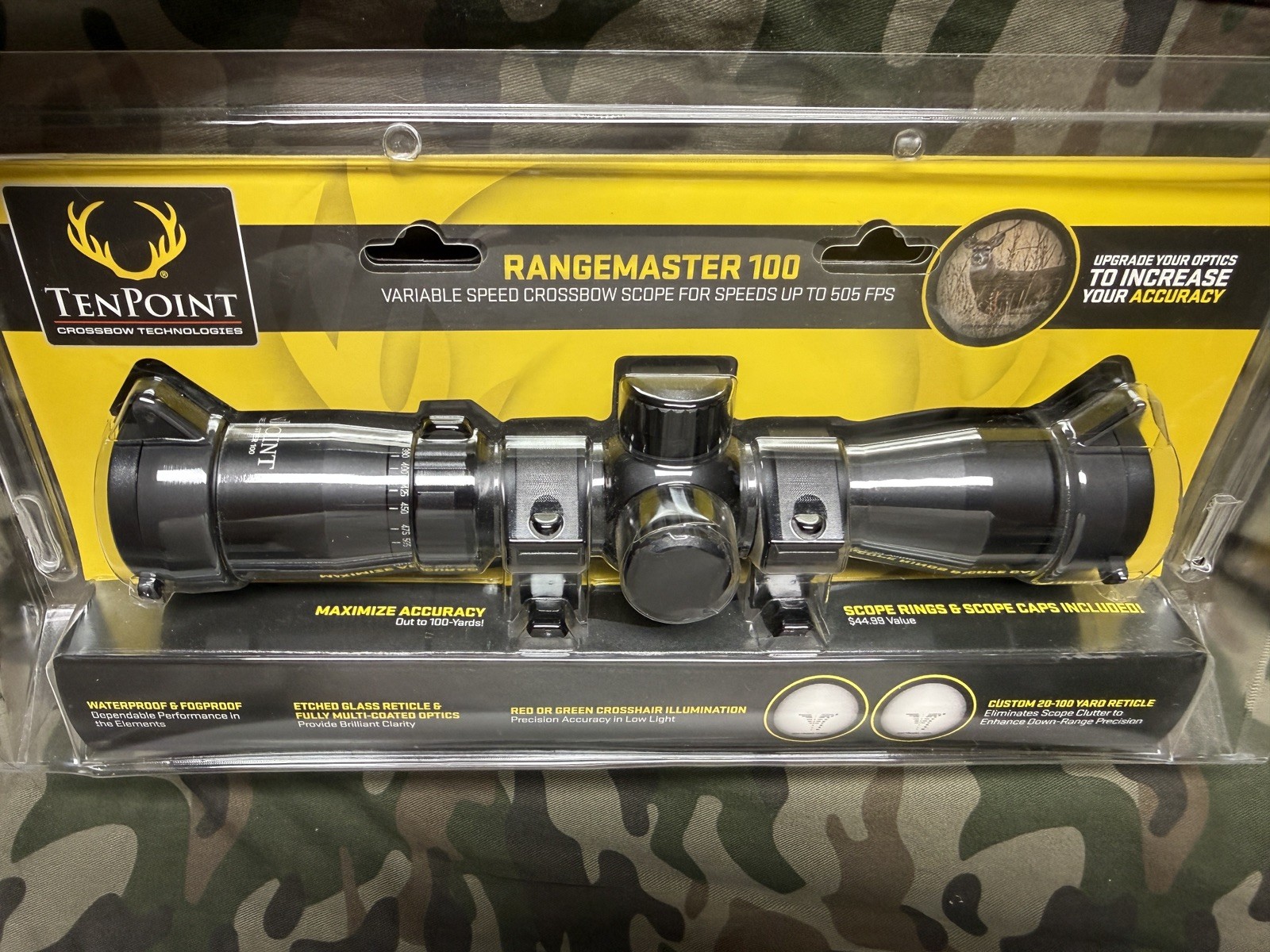 TenPoint RangeMaster 100 Crossbow Scope BRAND NEW