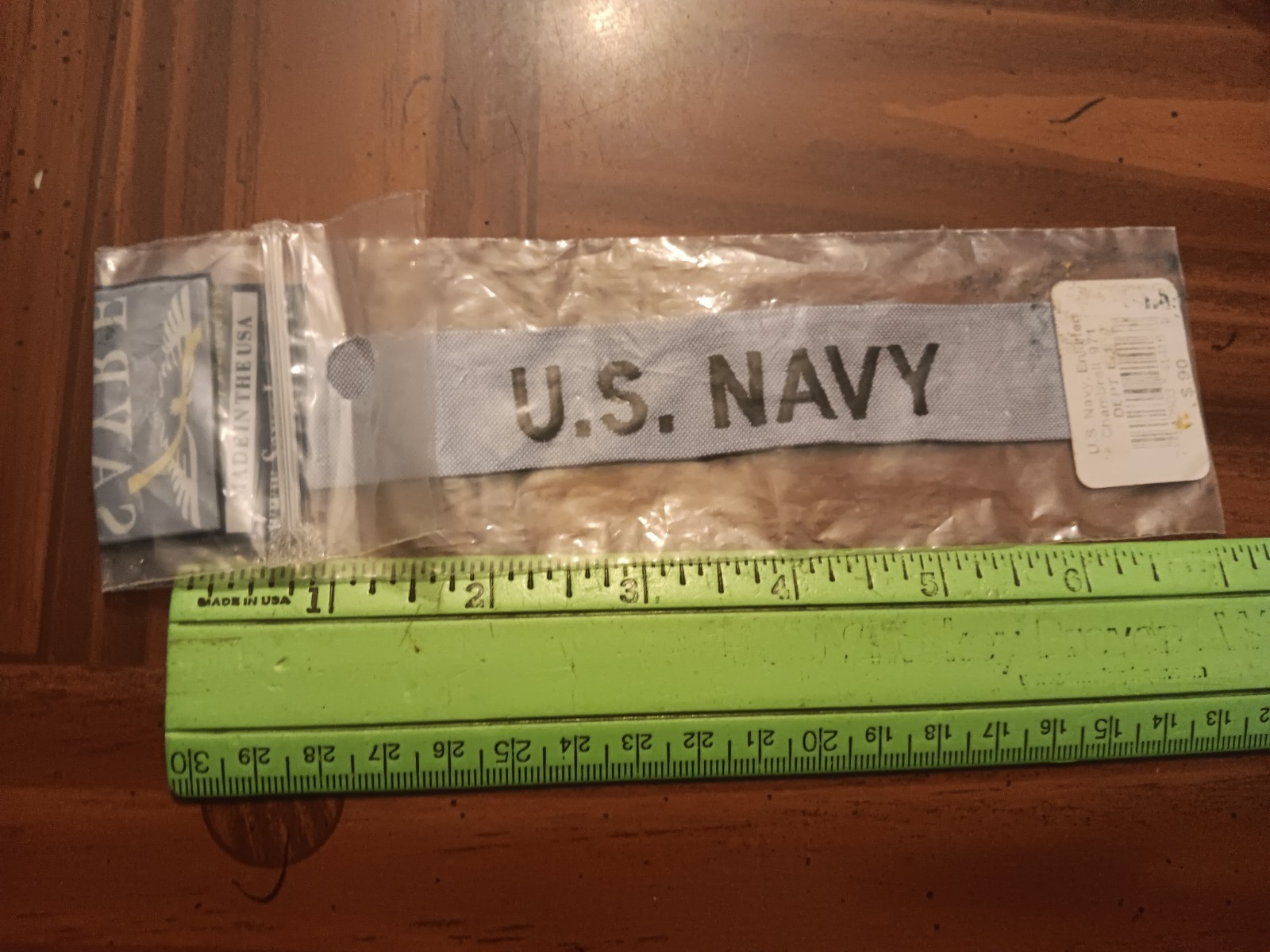 US Navy Tape Sew-On Light Blue (26-523)