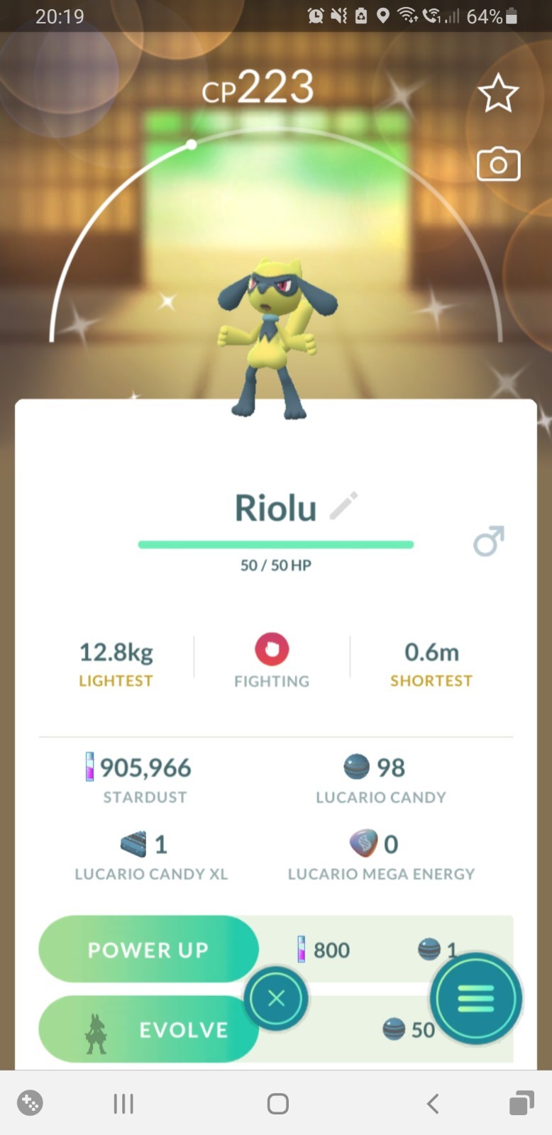 ✨Shiny Riolu (Dazzling Riolu) Pokemon GO✨ Registered or PTC