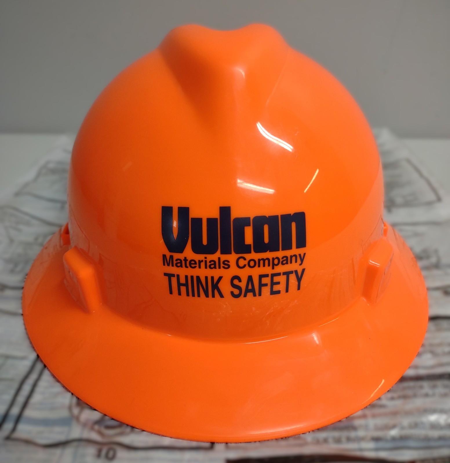 Vulcan Type I Protective Helmet NEW Orange Hard Hat New