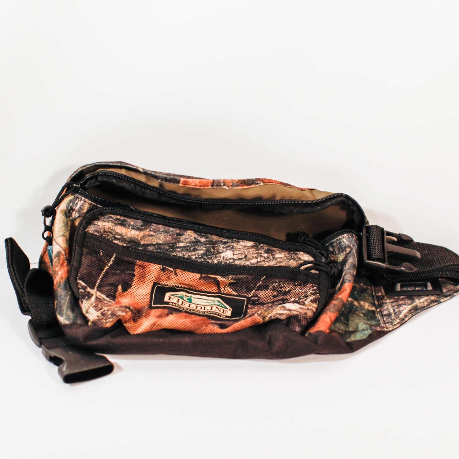 Fieldline Camouflage Jumbo Waist Hunting Belt Fanny Pack Hiking Camping