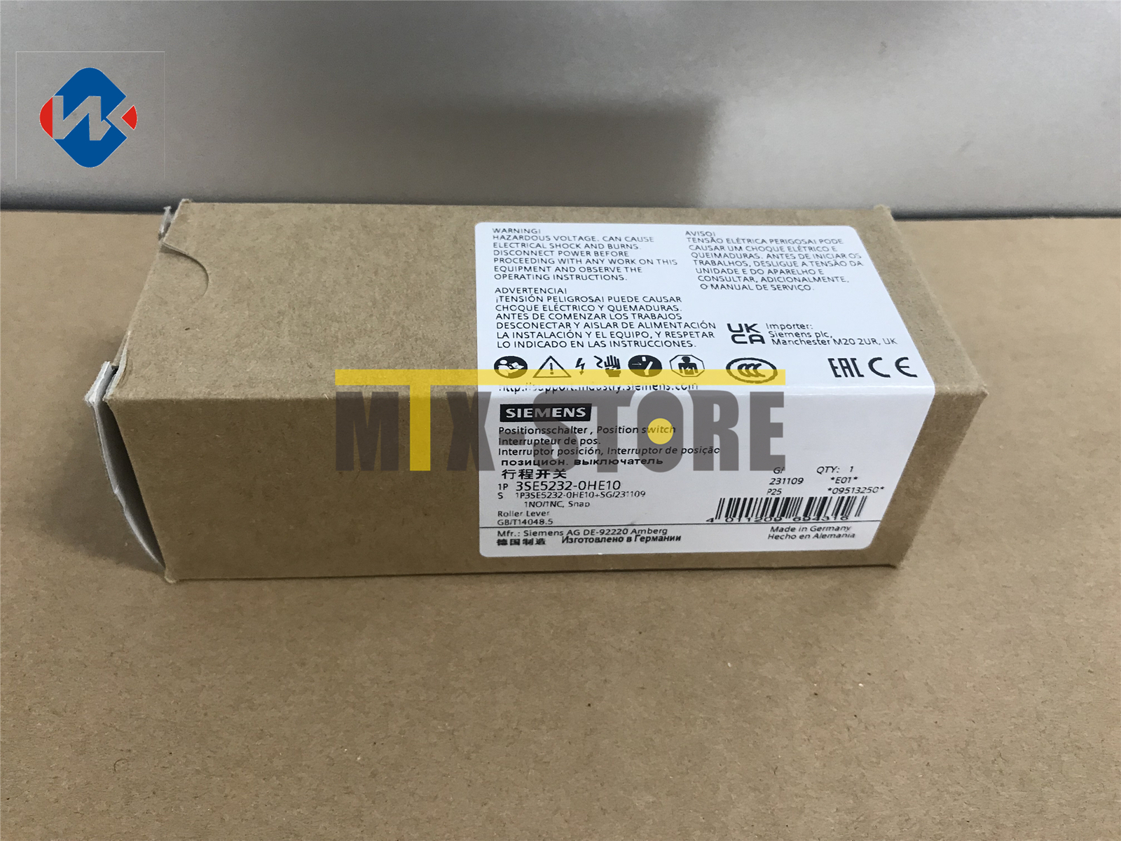 1PCS Brand New Siemens position switch 3SE5 232-0HE10 3SE5232-0HE10