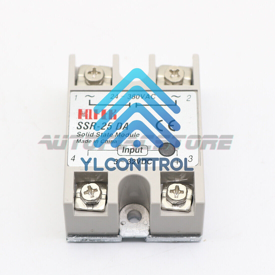 (2Pcs)  New Fotek SSR-25DA SSR25DA Solid State Relay 25A