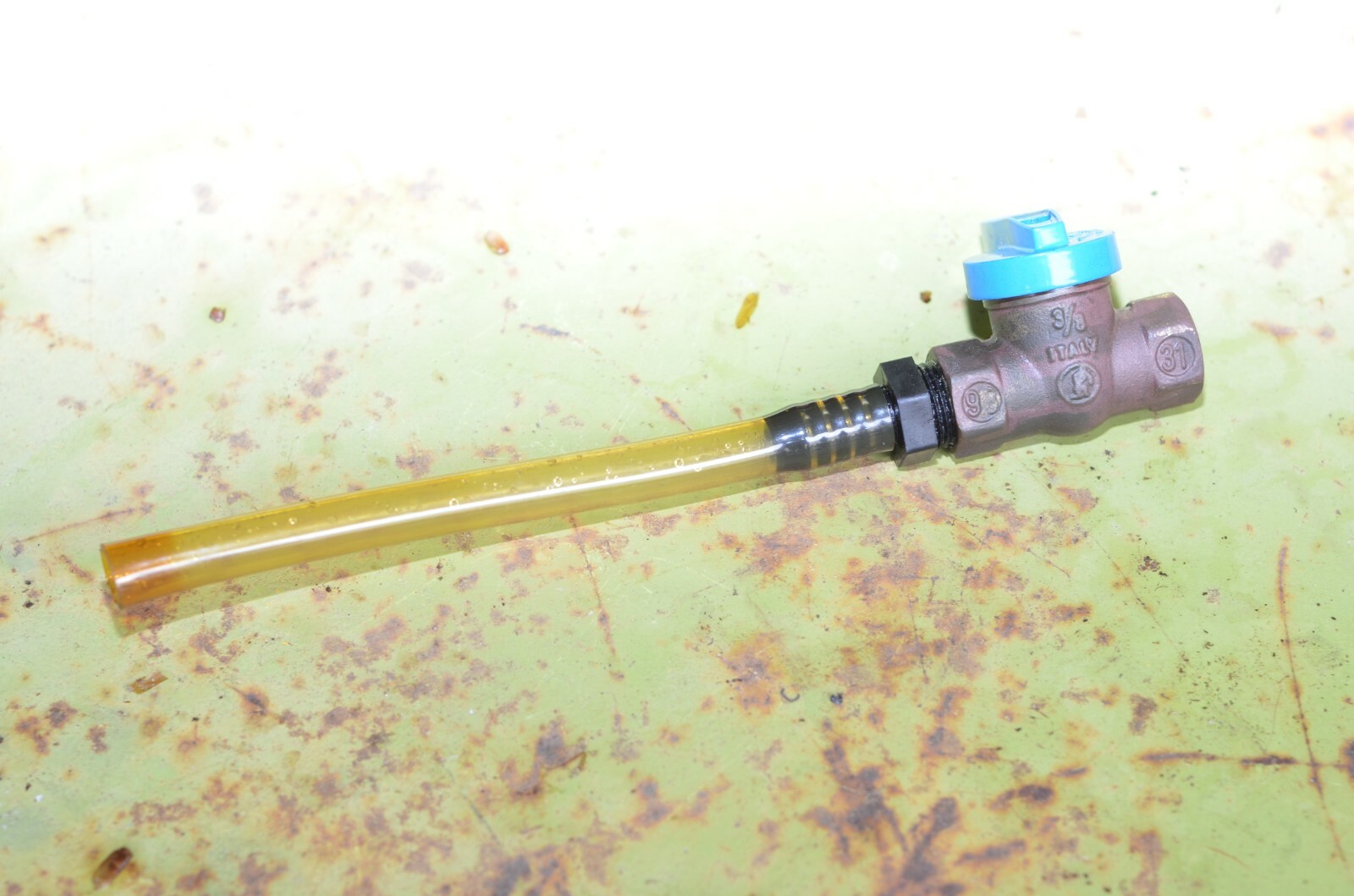 Ramvac Bulldog QT Dental Suction Pump Ball Valve 3/8" MPT x 3/8" FPT