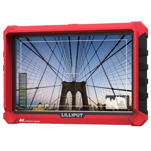 LILLIPUT 7"  A7s 4K HDMI 1.4 Field Monitor wide angle W/ F970 battery + charger