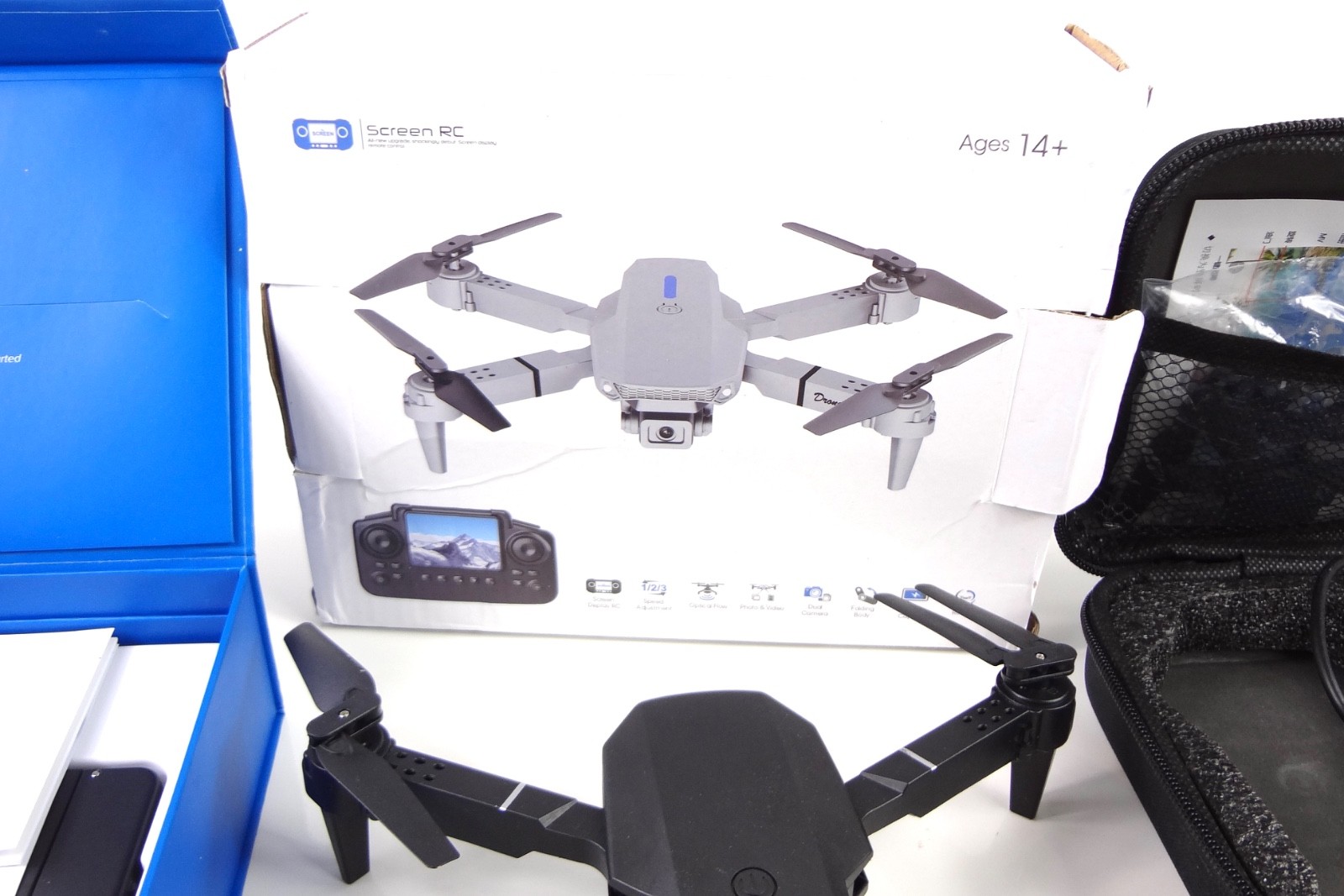 Drone LCD Screen Controller + gift wearable cam glass-wear NEW BOXED . Bundle