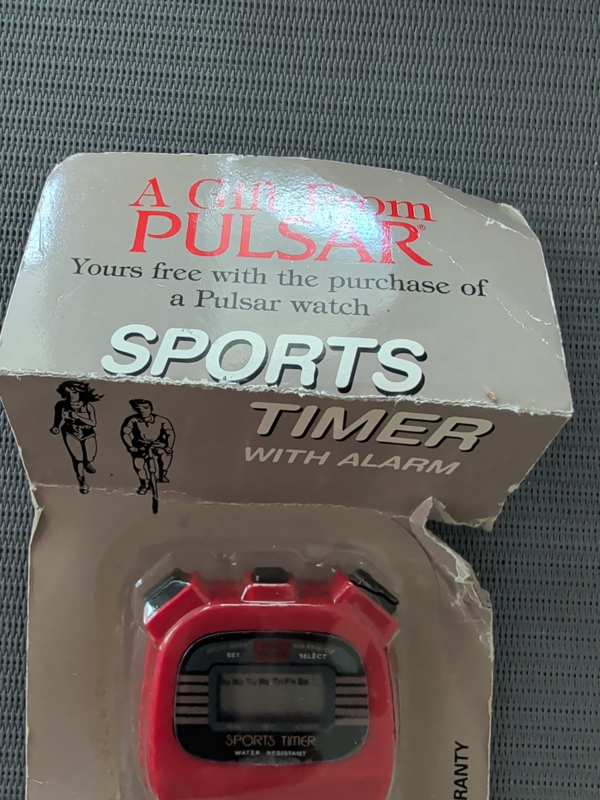 Gift from Pulsar Sports Digital Timer Stopwatch with Alarm