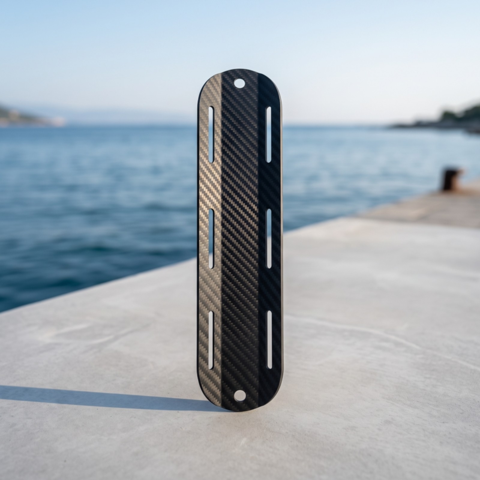 Scuba Diving Backplate Streamlined Scuba Backplate Rigid for Technical Divers