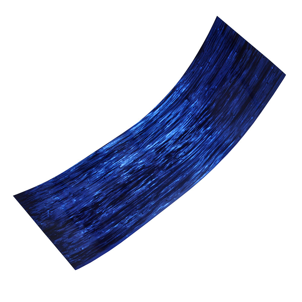 11" x 60" Drum Wrap 0.50mm Musical Instrument Deco Sheet Pearl Blue Oyster