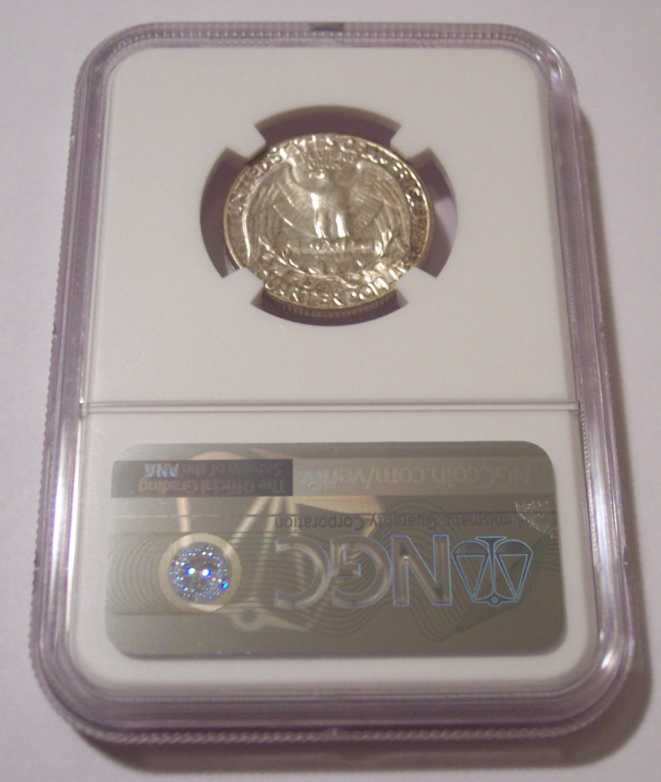 1958 Washington Quarter MS64 NGC