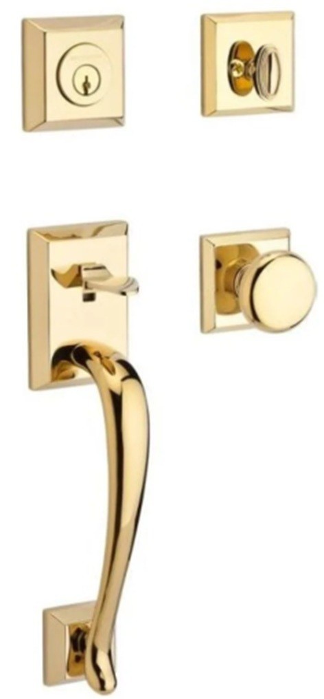 Baldwin SCNAPXROUTSR003 Napa Standard C Keyway Single Cylinder Keyed Entry Handl