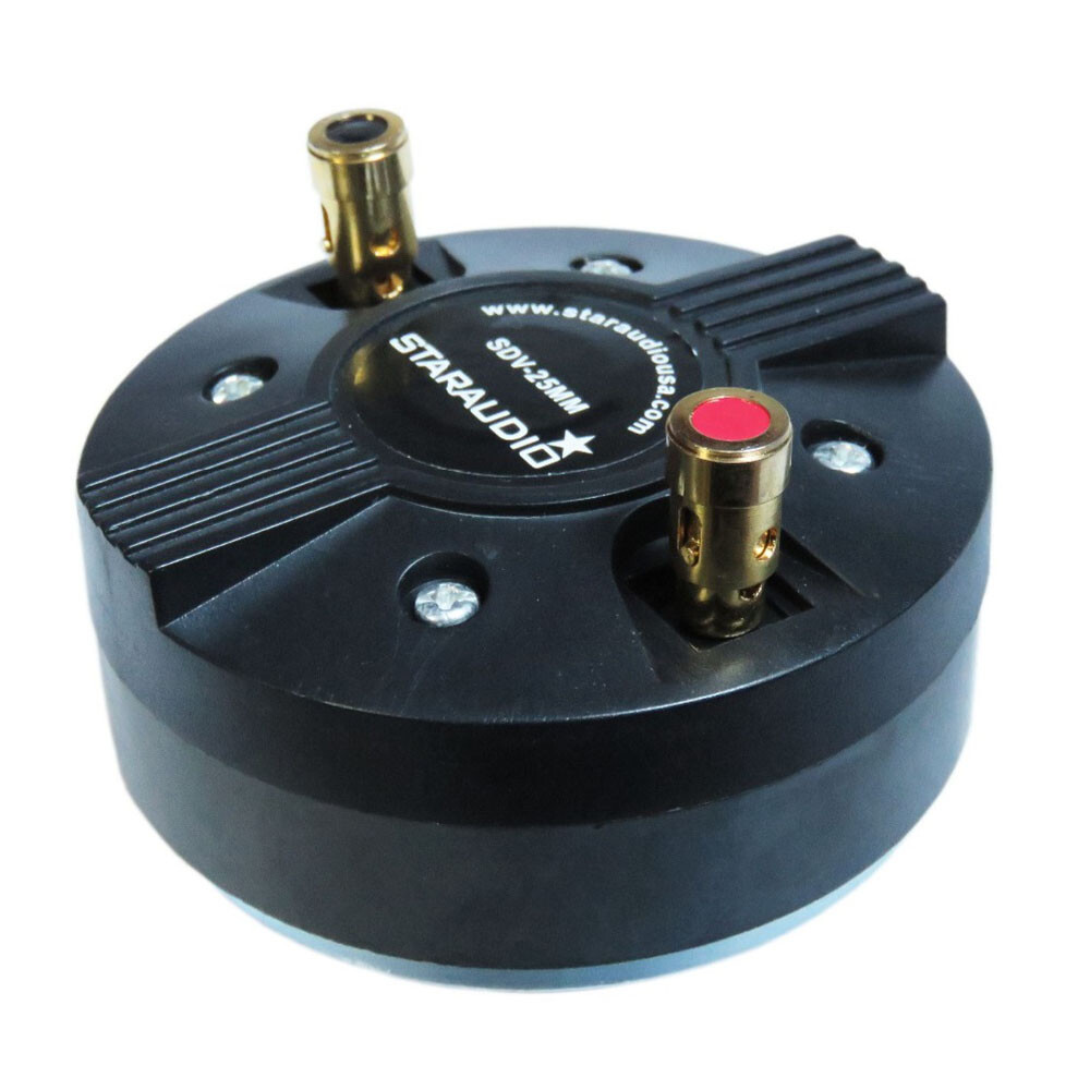 Audio 25MM Titanium Driver Compression Screw-on PA Speaker Horn Driver Tweeter