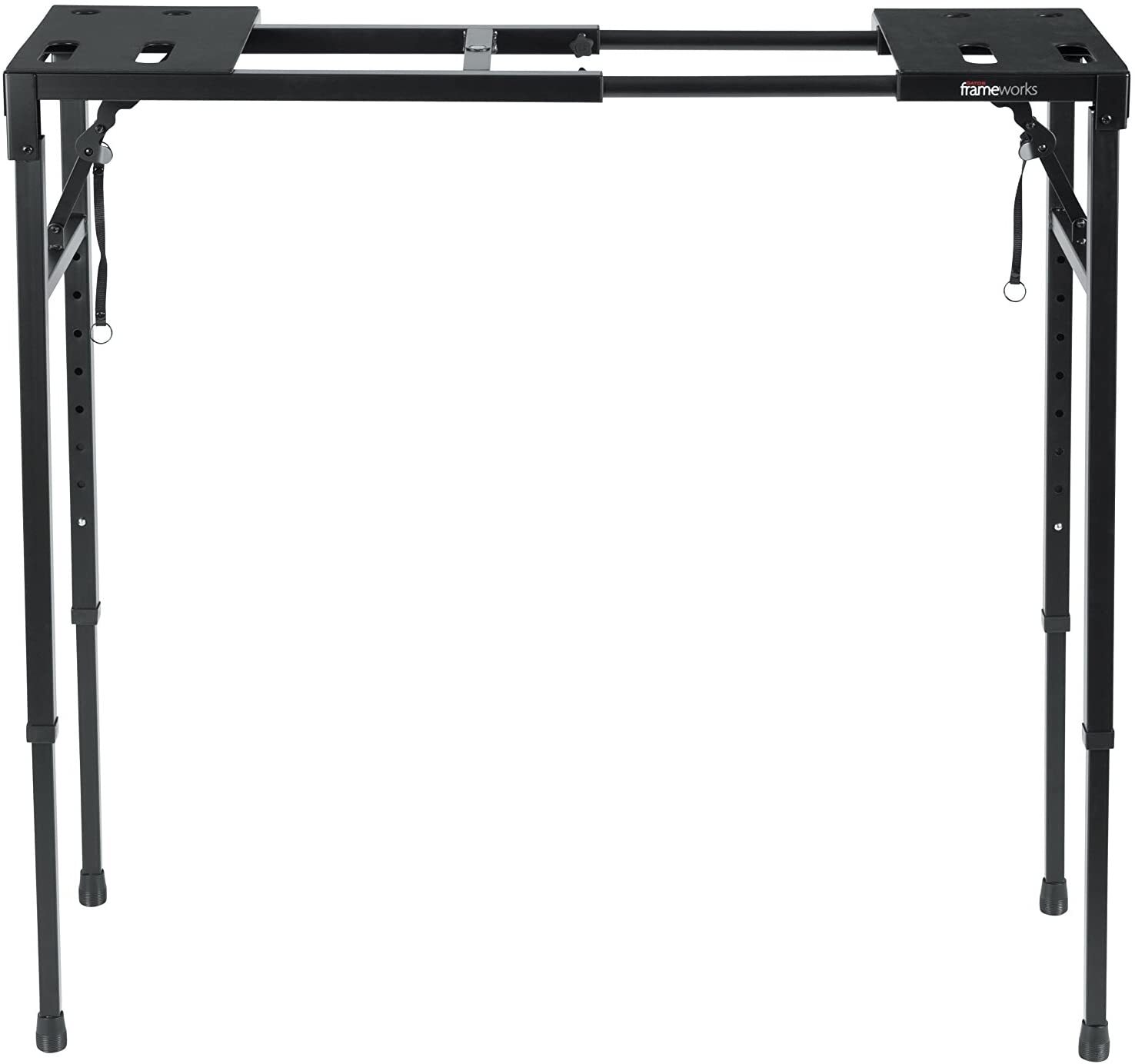 Gator Frameworks Keyboard and Audio Utility Table with Multi Point Adjustability