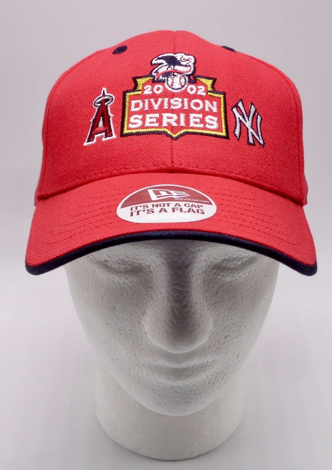 Angels Cap Hat 2002 Division Series Mens New Era