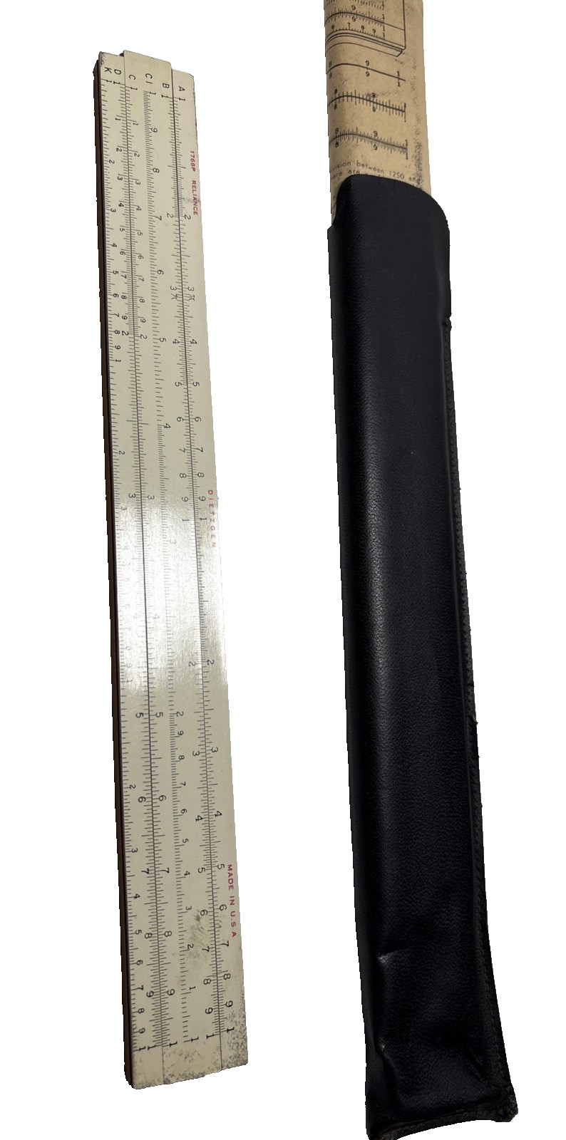 Vintage Dietzgen Slide Rule 1768P Reliance, Engineering Multilog No Cursor