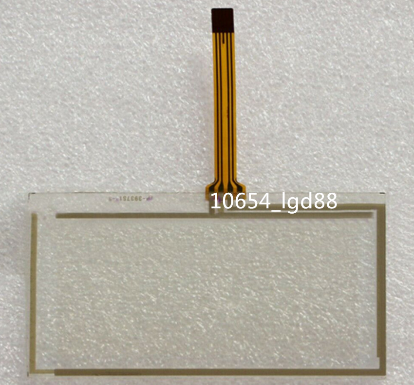 For IDEC HG1F-SB22YF-S HG1F-SB22BF-W Resistive Touch Screen Glass Panel 121*50mm