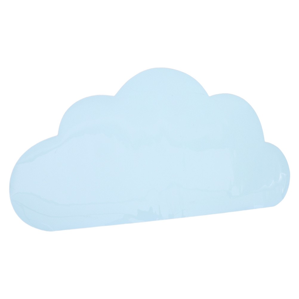 Sky Blue Sticky Whiteboard Sheet Cloud Shaped Self Adhesive Message Board