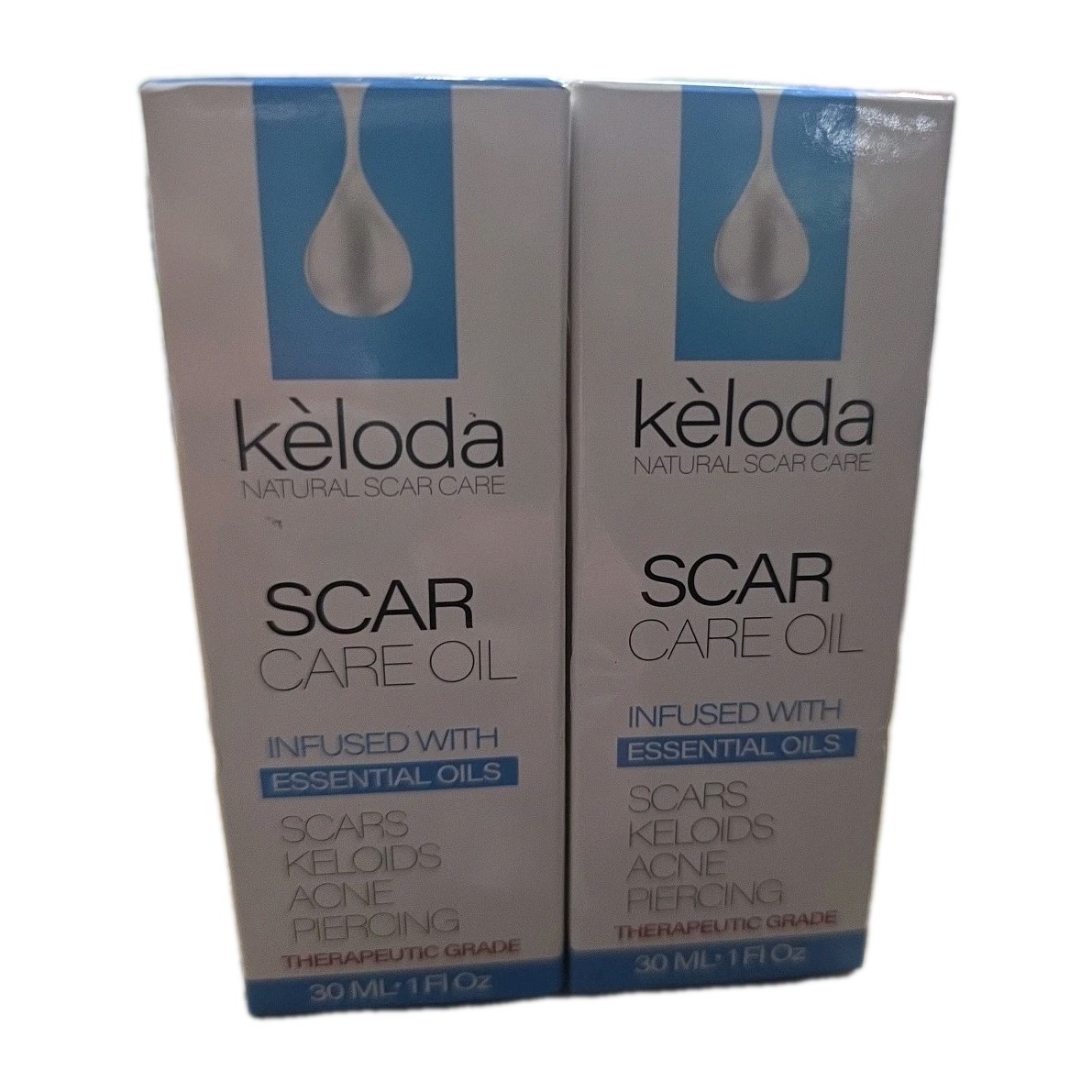Set Of 2 Keloda Scar Care Oil Infused With Essential Oils Keloids Acne Piercing