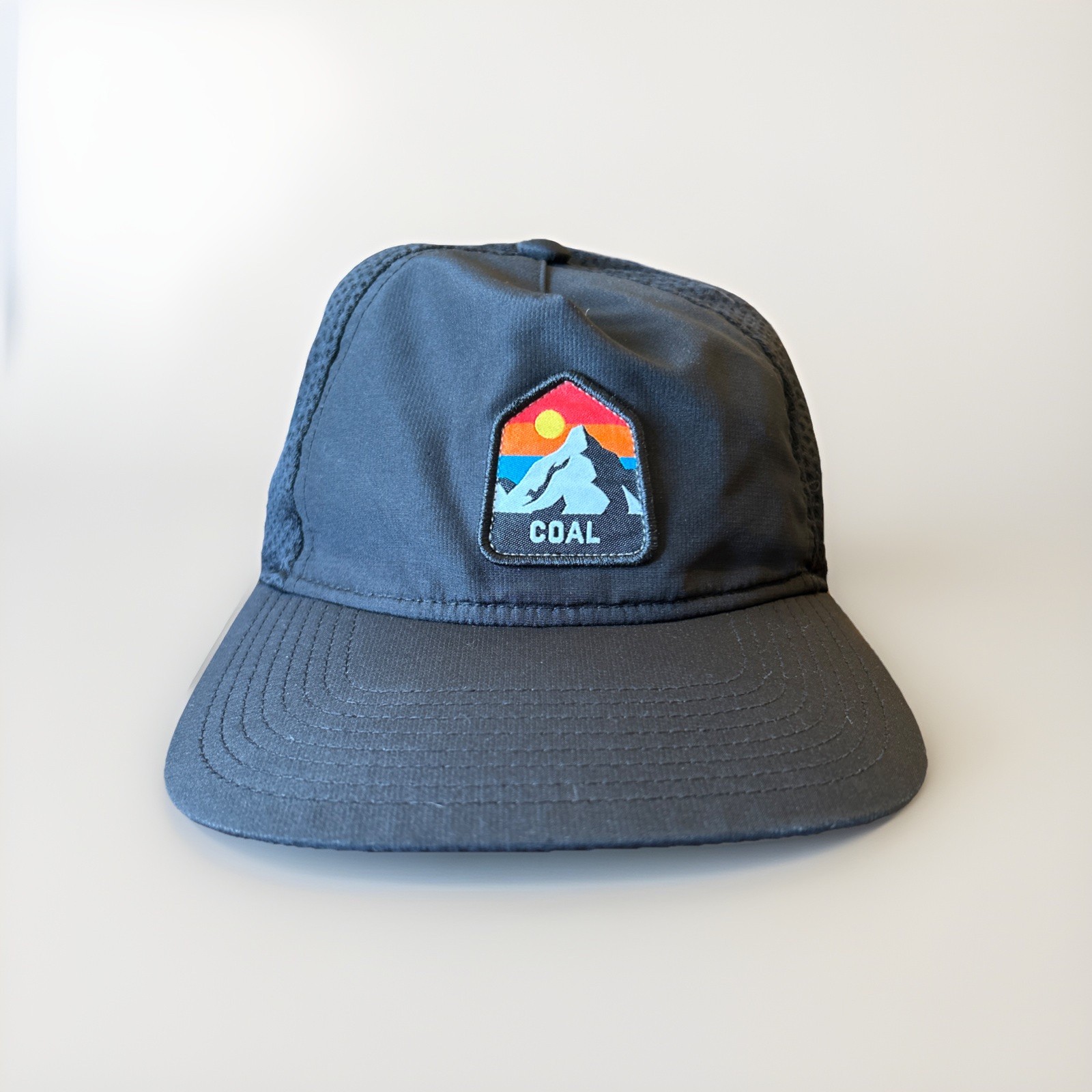 Excellent Coal The One Peak Hat, Black