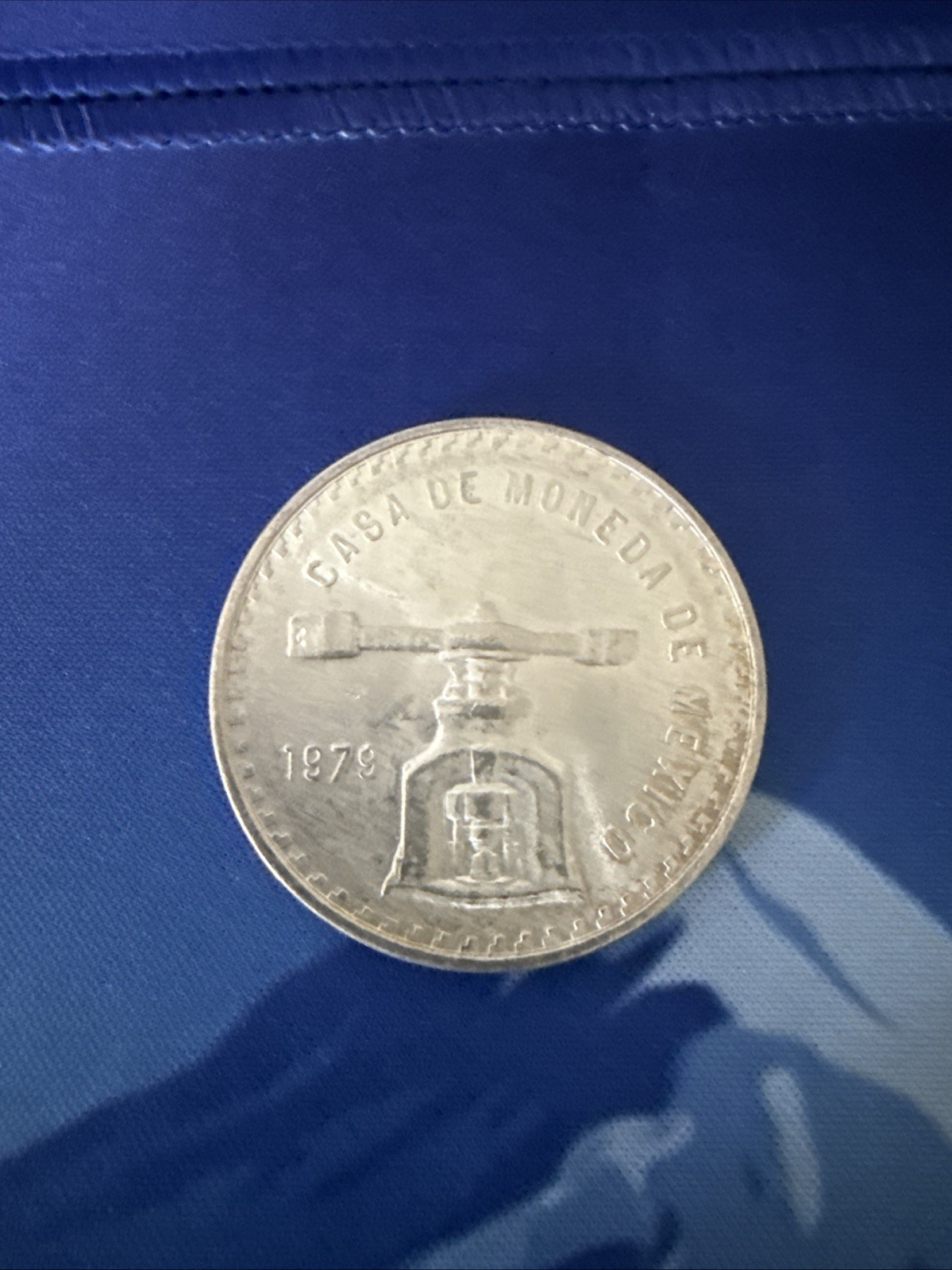1979 casa de moneda de mexico 🇲🇽 silver coin