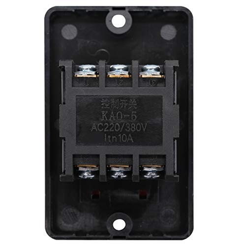 Waterproof Push Button Switch Motor On Off 3 Phase On/Off Switch with Box