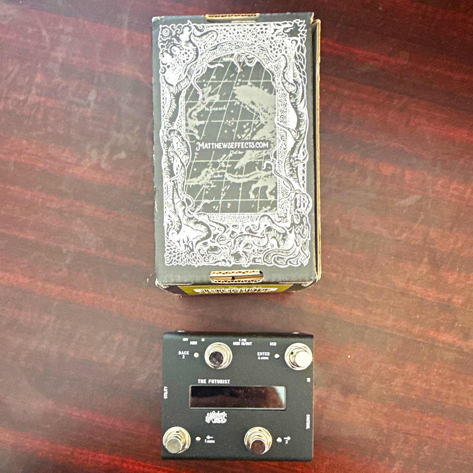 Matthews Effects The Futurist Digital Distortion/Overdrive Pedal Open Box New