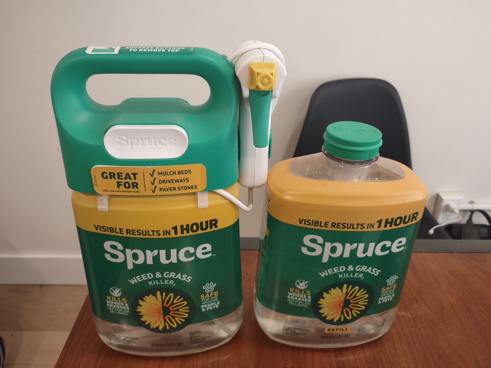 Spruce Weed & Grass Killer eco-friendly herbicide Snap and spray system bundle.