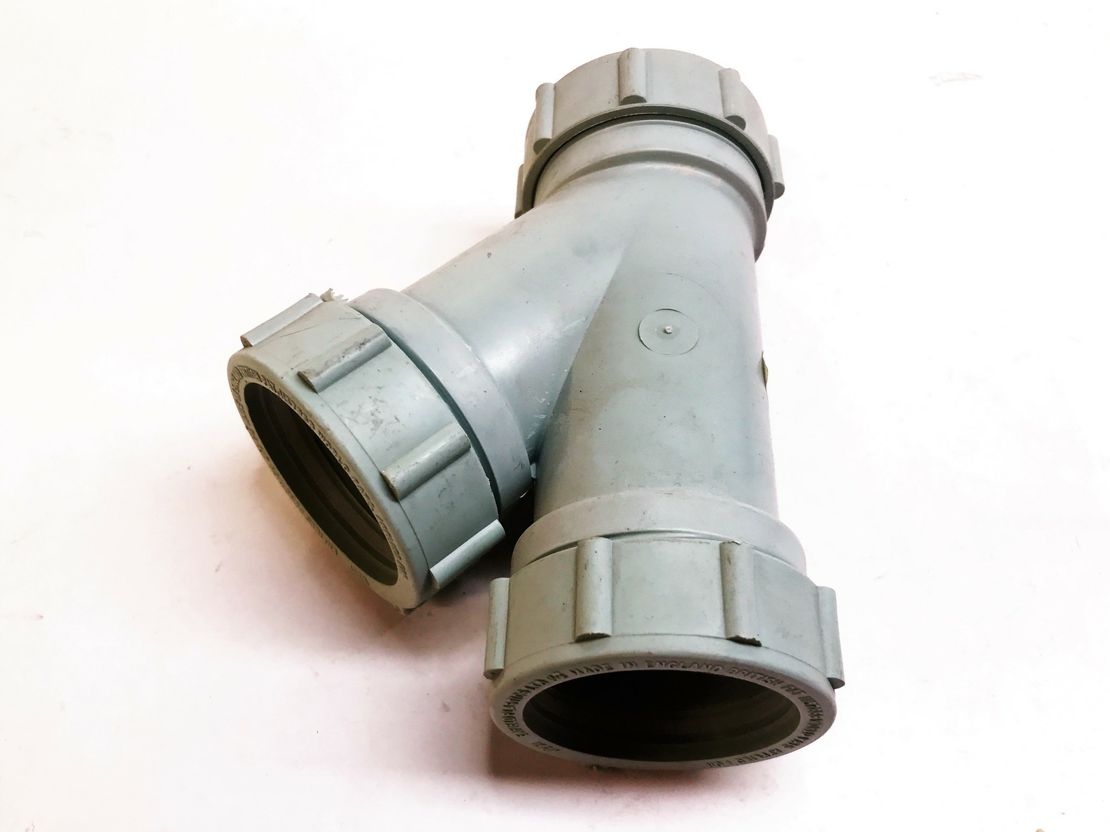 Enfield Labline 1-1/2" Plastic Cleanout Tee Coupling W371 NOS