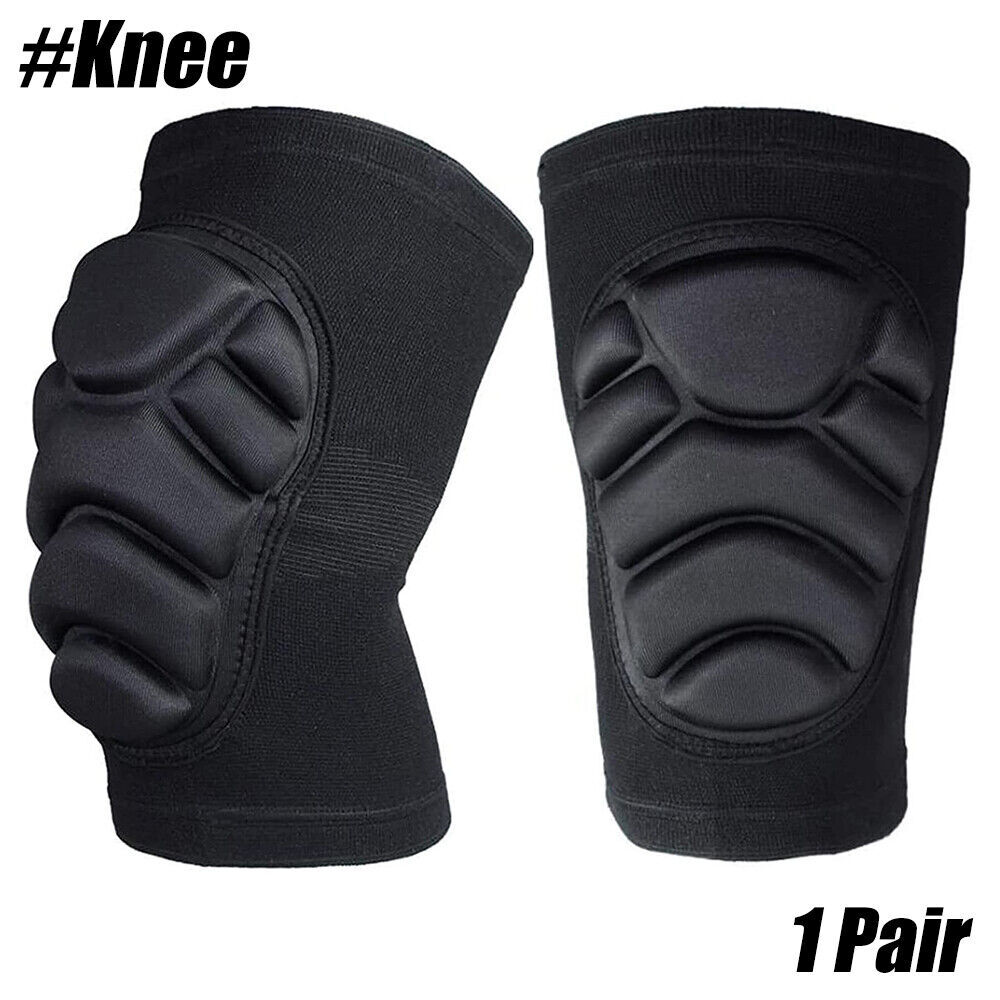 1Pair Adult Knee Pads Anti-Slip Collision Avoidance with Thick EVA Foam Kneepads