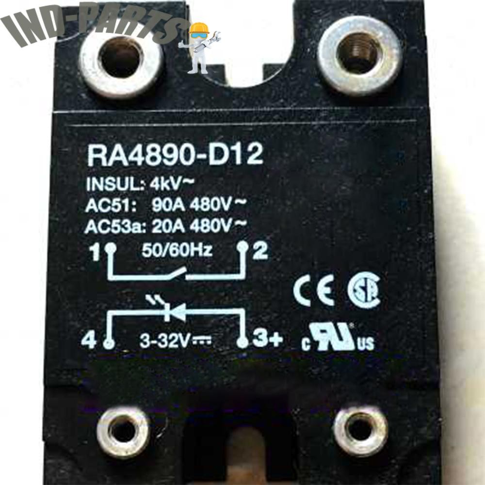 For Carlo Gavazzi RA4890-D12 3-32V Solid State Relay