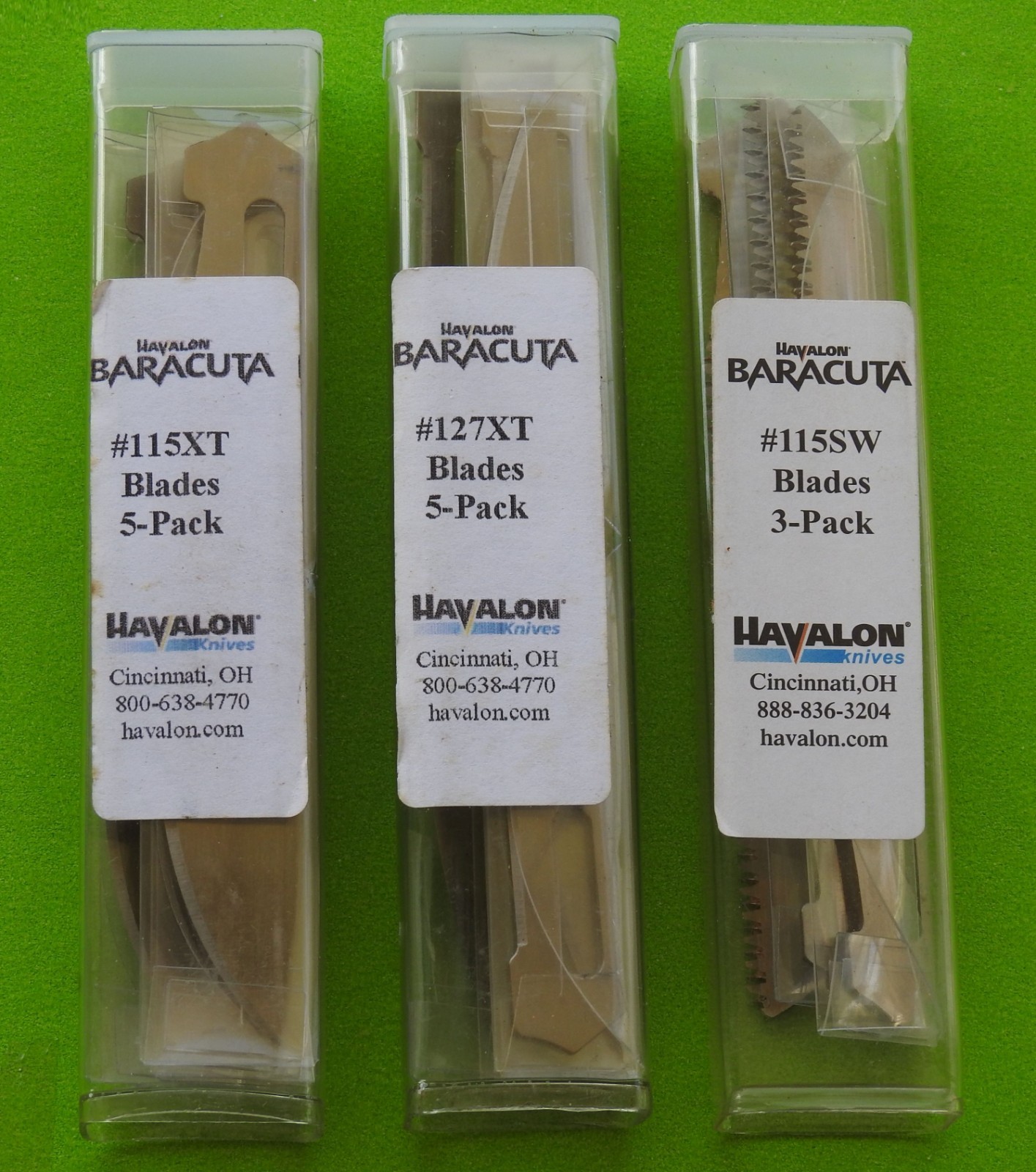 SAVE! NEW Havalon Baracuta-Blaze Replaceable Blade Filet Knife with EXTRA BLADES
