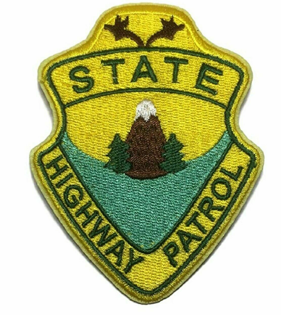 Super Troopers Movie Highway Patrol Logo 4" Tall Embroidered Iron on Patch