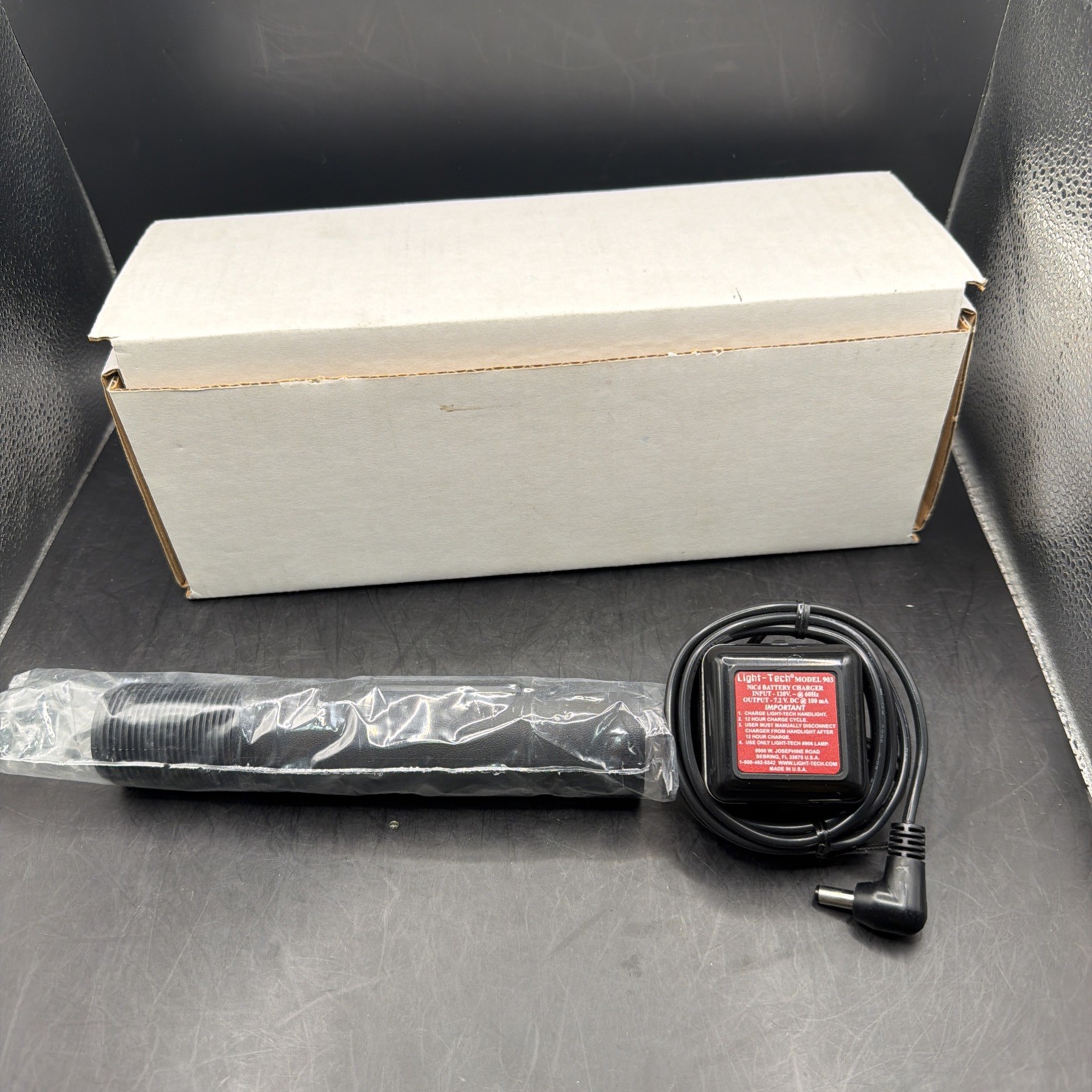 Light-Tech 900 Halogen Medical Handlight Set New Made In USA