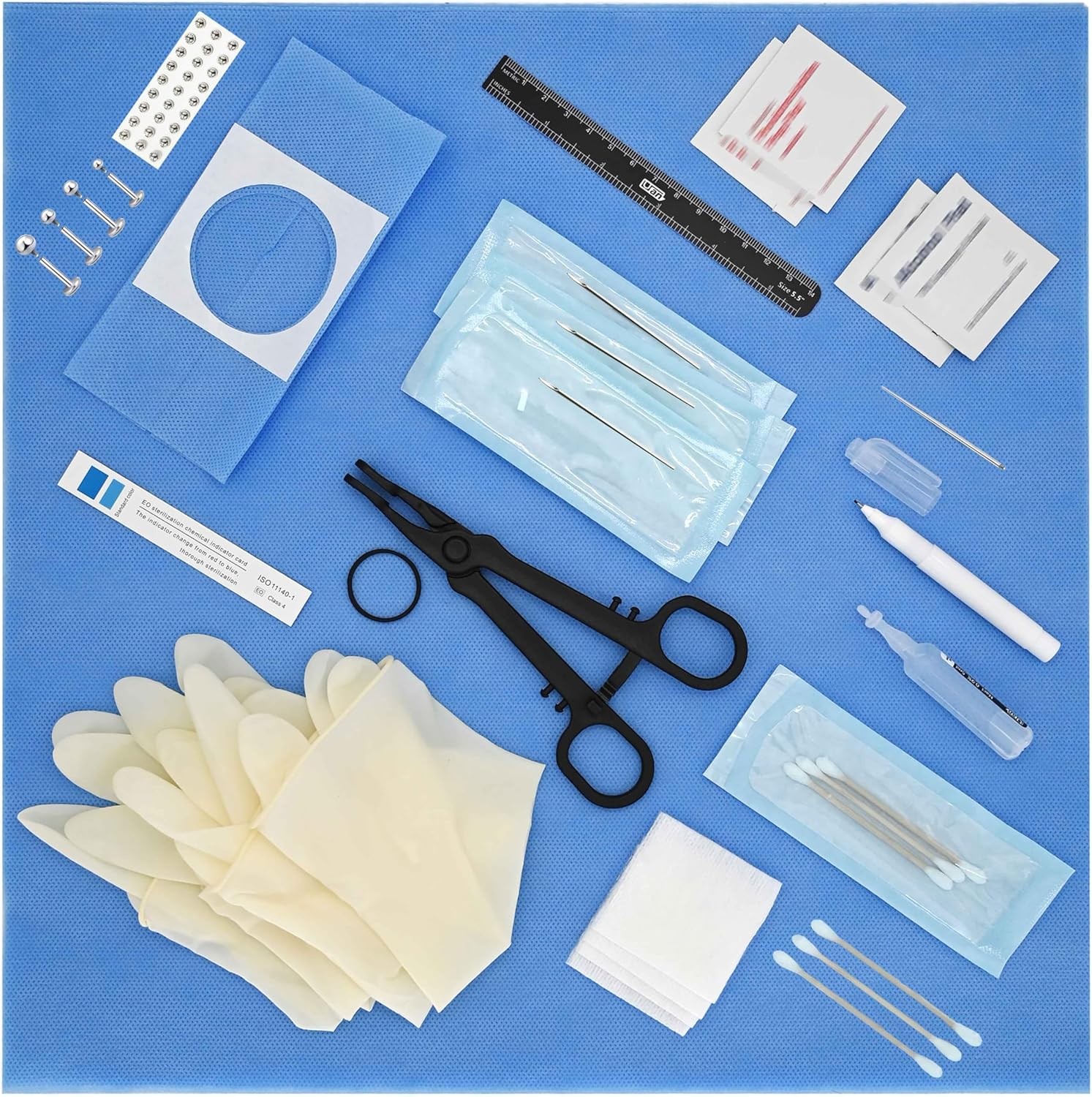 UAN Titanium Jewelry Sterile Piercing Kit - Body (16G)