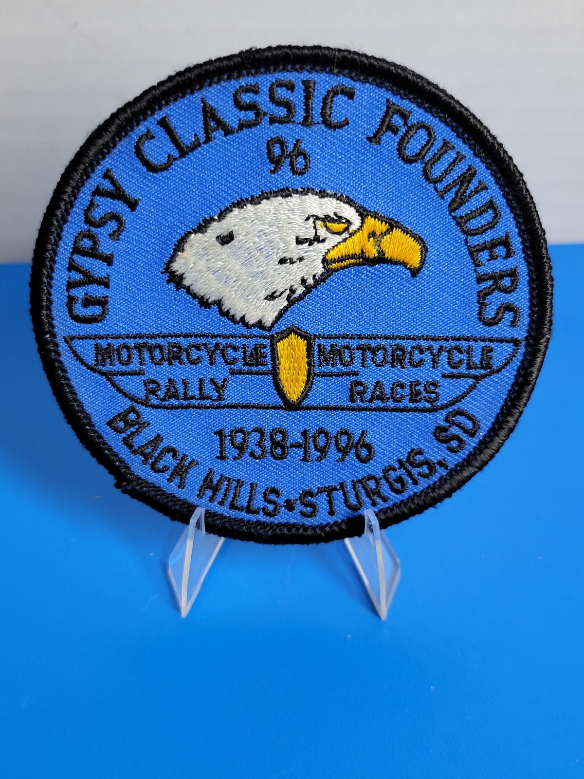 Black Hills Motorcycle Rally & Races 1996 Sturgis South Dakota Patch