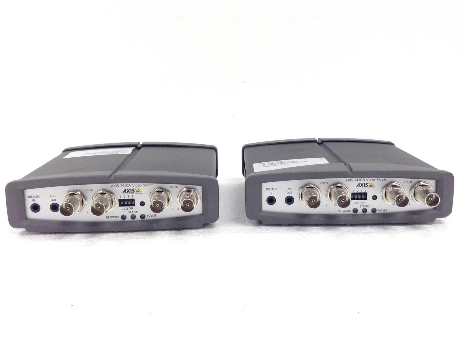 Axis 241QA 4 Channel Video Server 0230-001-04, No Ac Adapter, WORKING