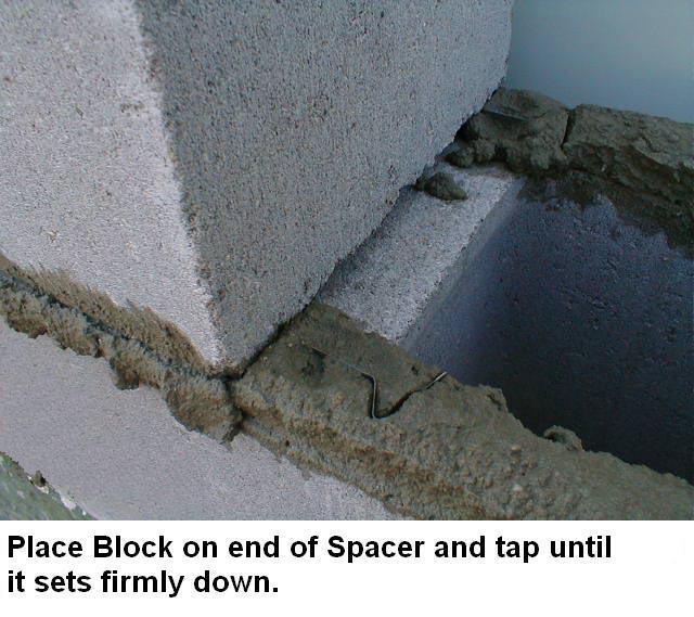 1000 MASONRY MORTAR JOINT SPACERS for DIY Block & Bricklaying
