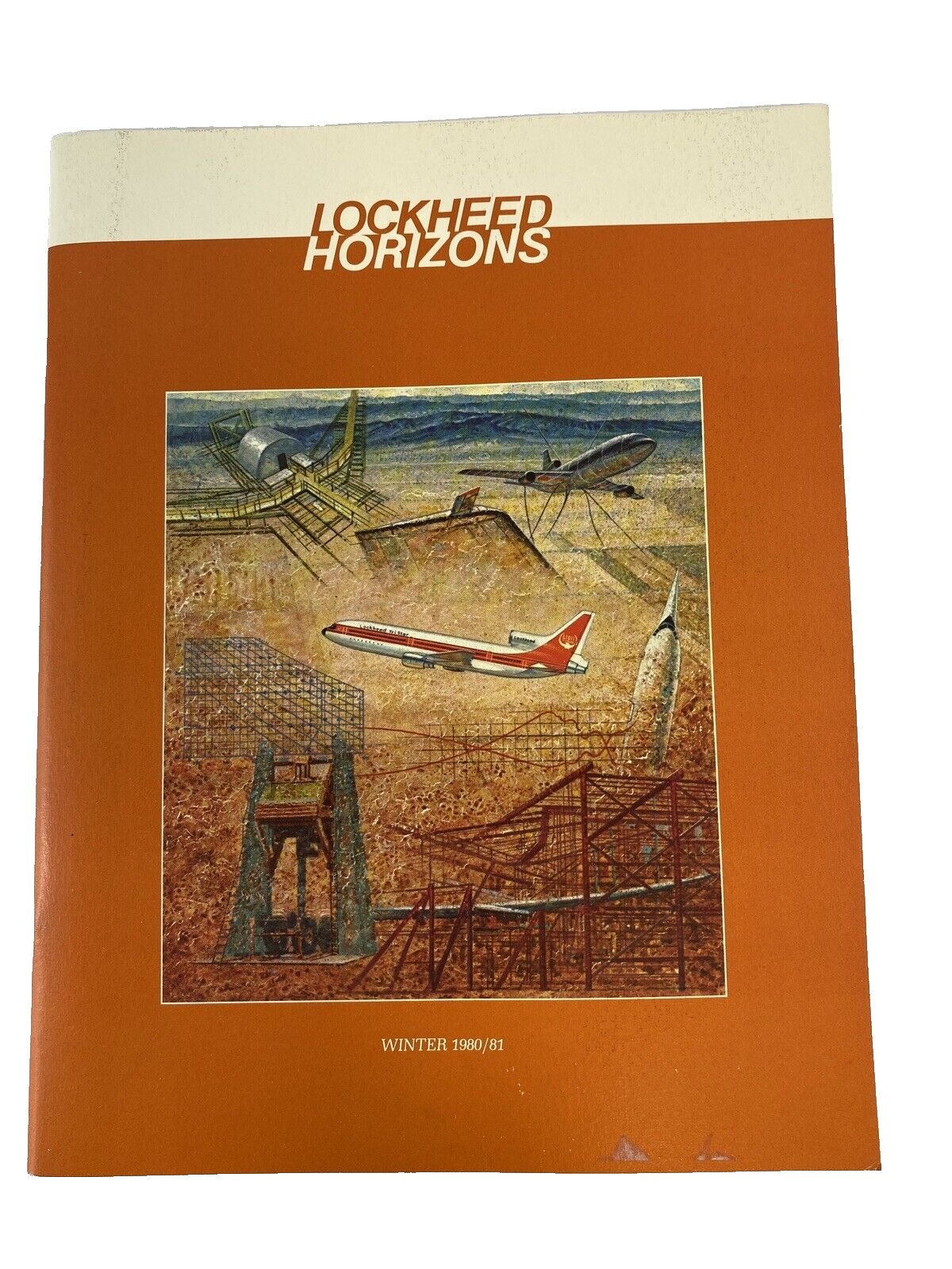 Vintage Lockheed Horizons Winter 1980 / 1981 Ephemera Publication Magazine