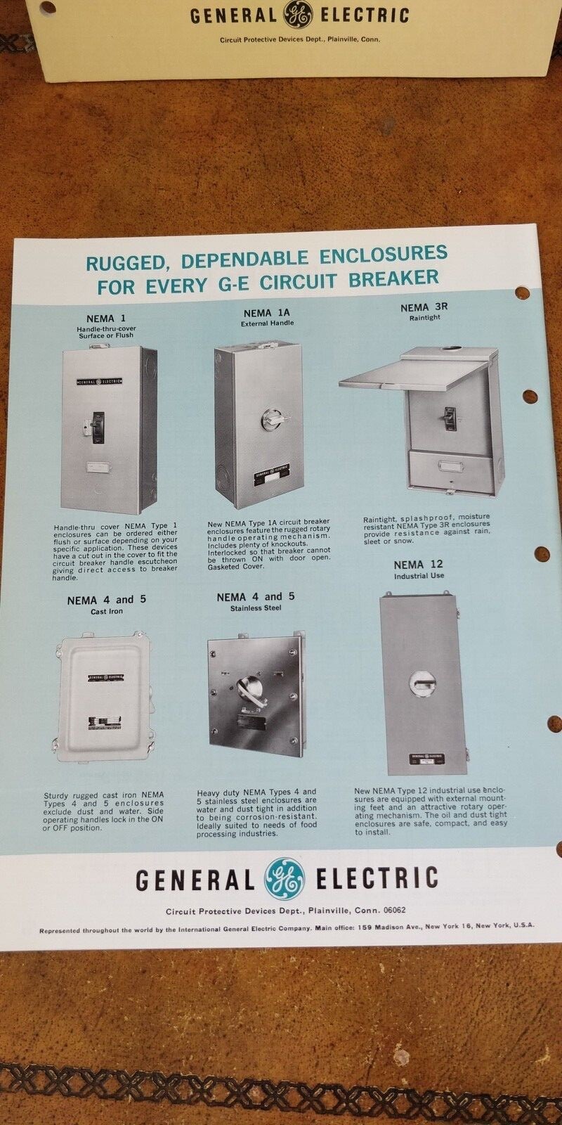 1950s General Electric Application Selection of