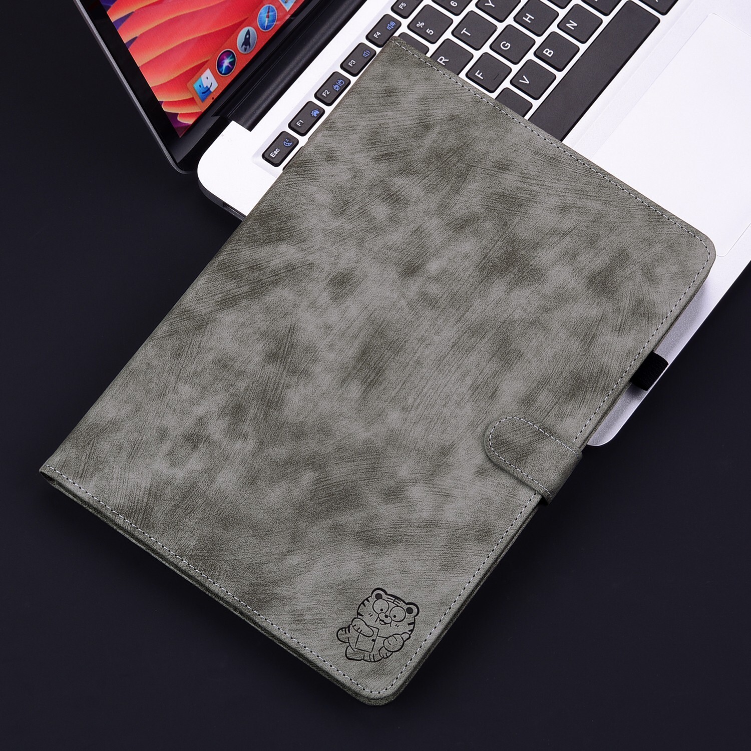 Tablet Case [Select Model] - Leather Flip Case Protective Cover with Stand A02TX
