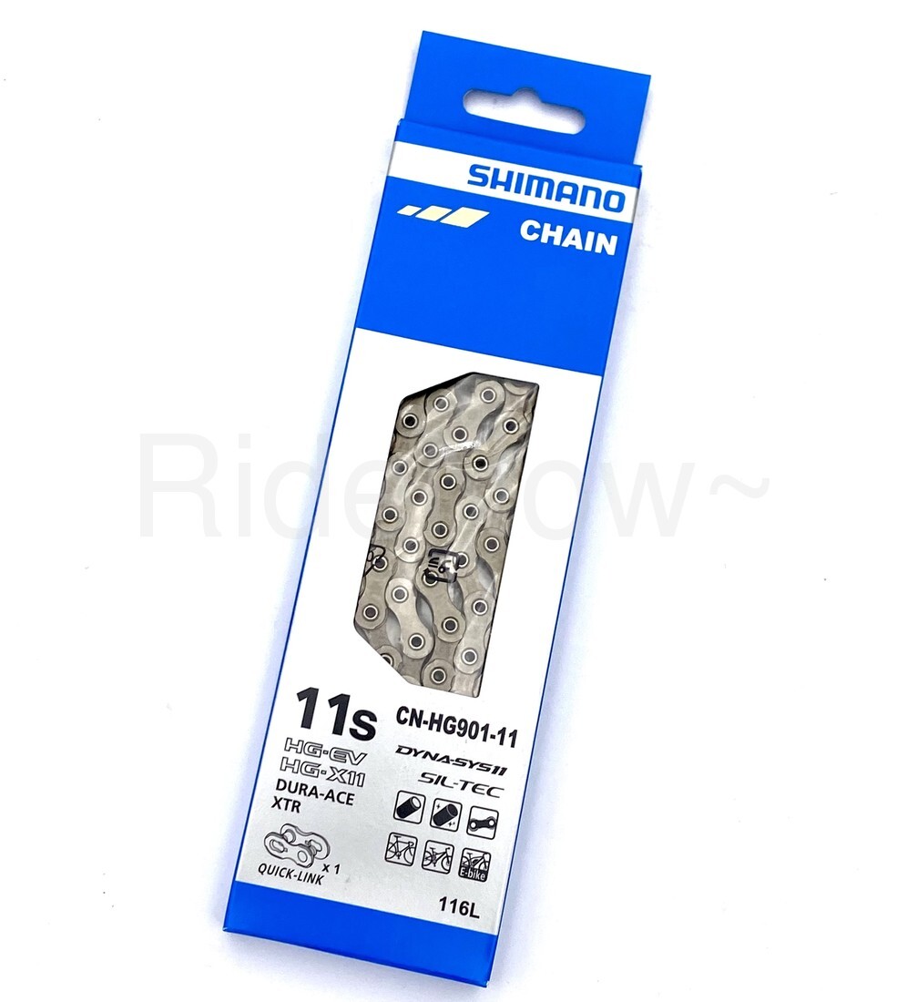 Shimano 11-Speed HG901 Chain 116L Super Narrow Dura-Ace/XTR Compatible