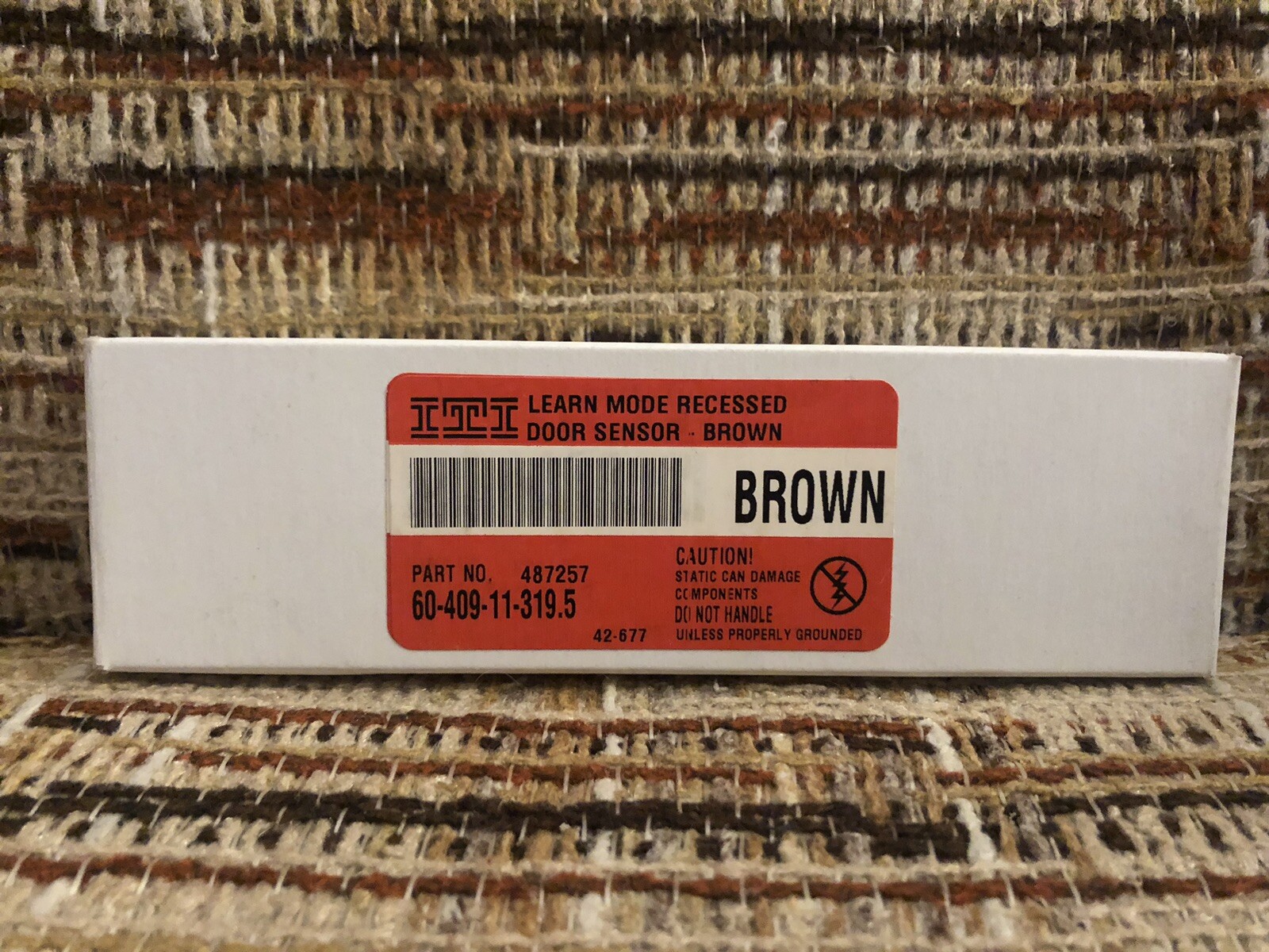 ITI Learn Mode Recessed Door Sensor Brown 60-409-11-319.5 General Electric GE